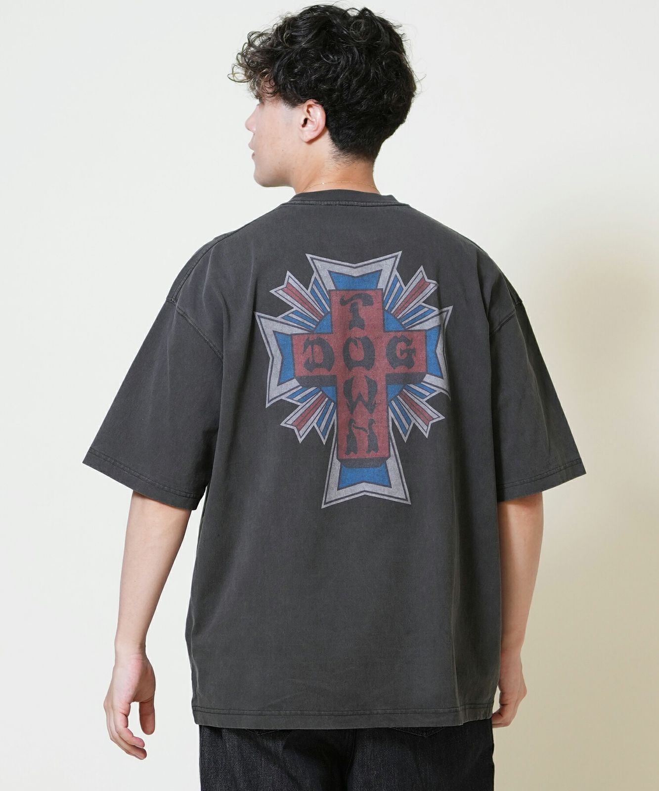 DOGTOWN ドッグタウン Tシャツ 半袖 メンズ DOG オーバー バックプリント O 70s OG T 半袖Tシャツ TOWN - ドッグタウン(Tシャツ・カットソー|トップス):メンズ
