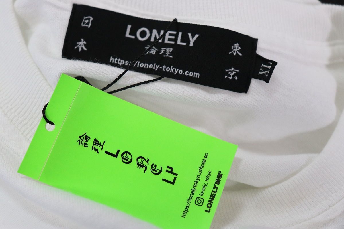 lonely論理新品メンズ長袖TシャツXL若尾文子刺青オマージュサンプル