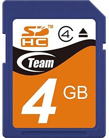 TEAM SDHC card class4 4GB SD card team team SD card memory card