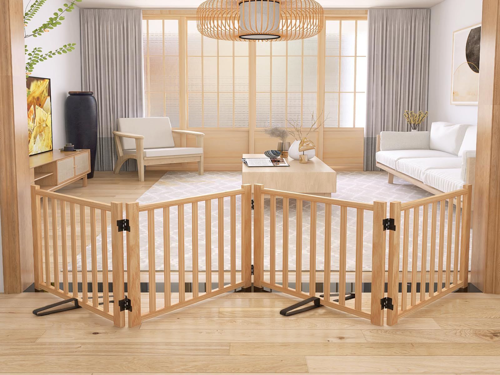 4つのパネル 多頭飼い