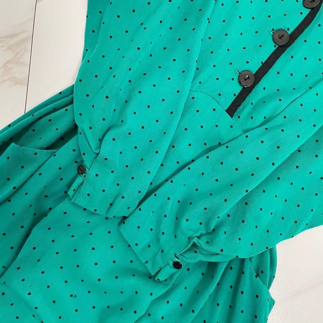 レトロプリーツワンピース TALONジップ