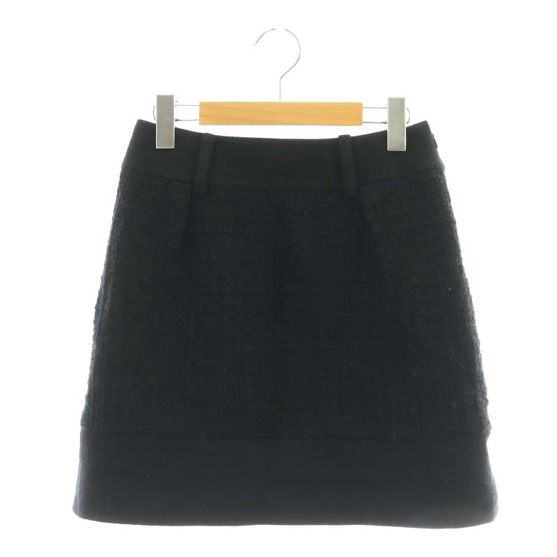 【新品未着用】Harrods　ハロッズ　上品タックフレアスカート　サイズ３（L） 新品未着用】Harrods ハロッズ 上品タックフレアスカート サイズ