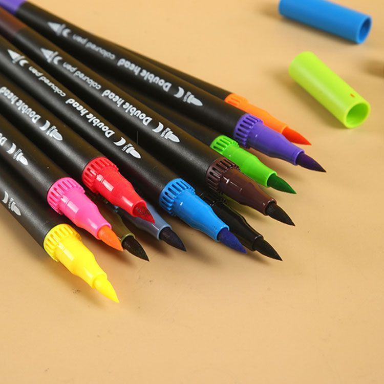 カラーペンセット 120色 カラーペン マーカーペン イラストマーカー 筆