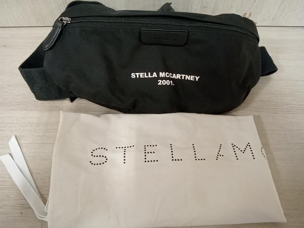 STELLA McCARTNEY 2001 ブラック ウエストポーチ STELLA MCCARTNEY/ステラマッカートニー/ボディバッグ ウエスト