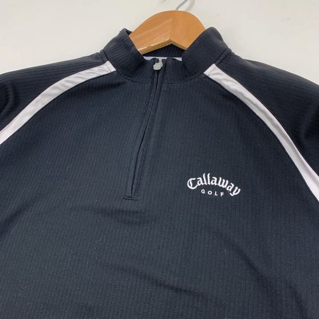 Callaway 長袖シャツ ブラック Mサイズ キャロウェイ ゴルフウェア