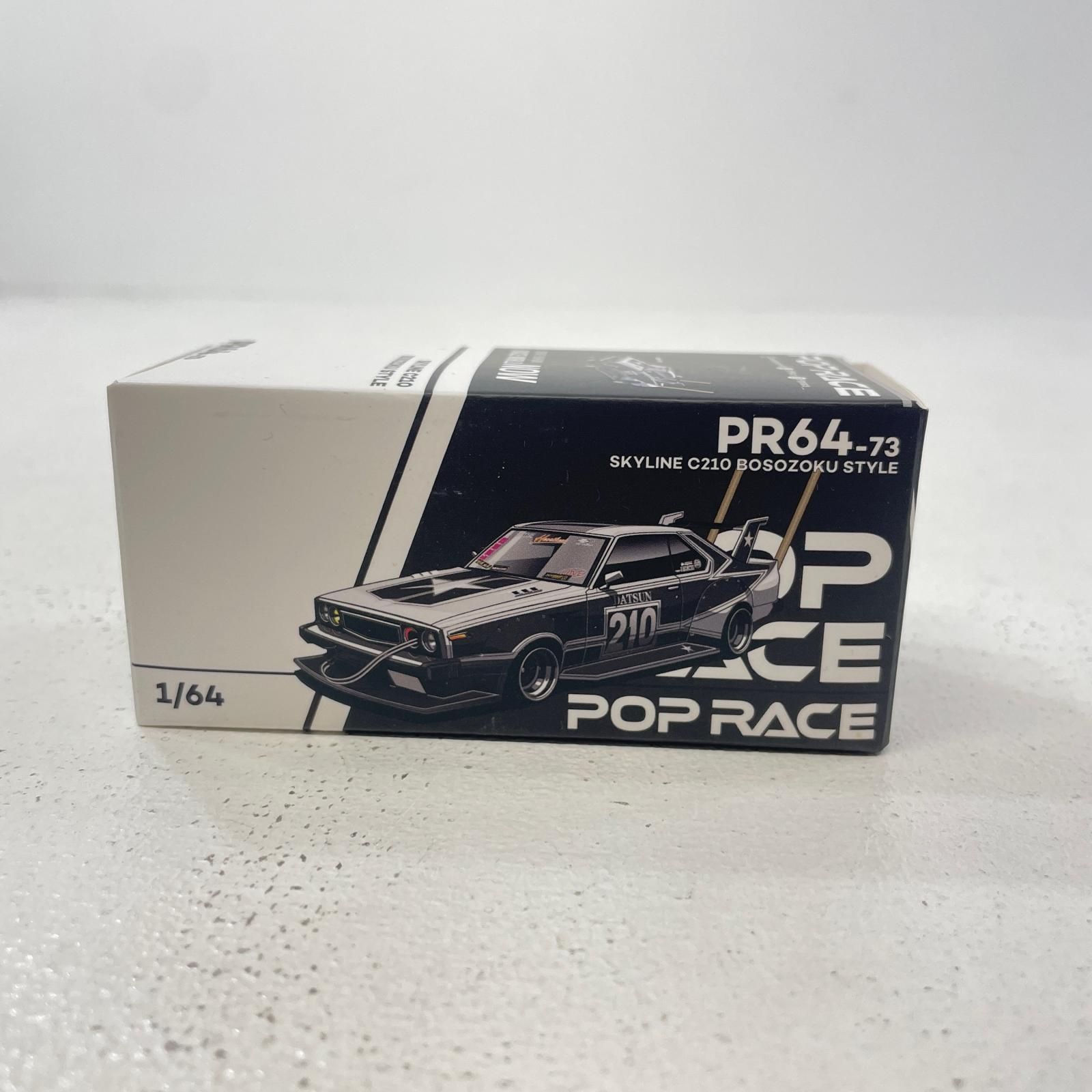尾張小牧店】 中古 POP RACE 1/64 SKYLINE C210 BOSOZOKU STYLE