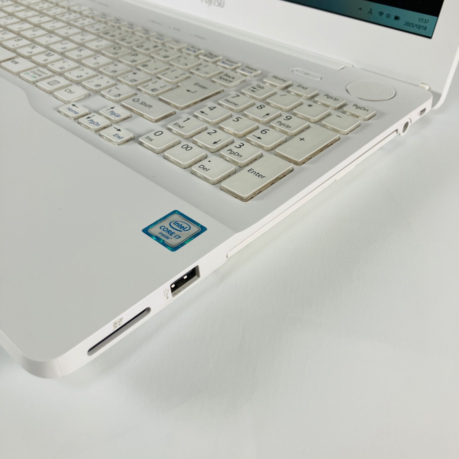 富士通/i7-7700HQ/SSD512GB/メモリ16GB/オフィス2024 Core i7✨SSD1TB