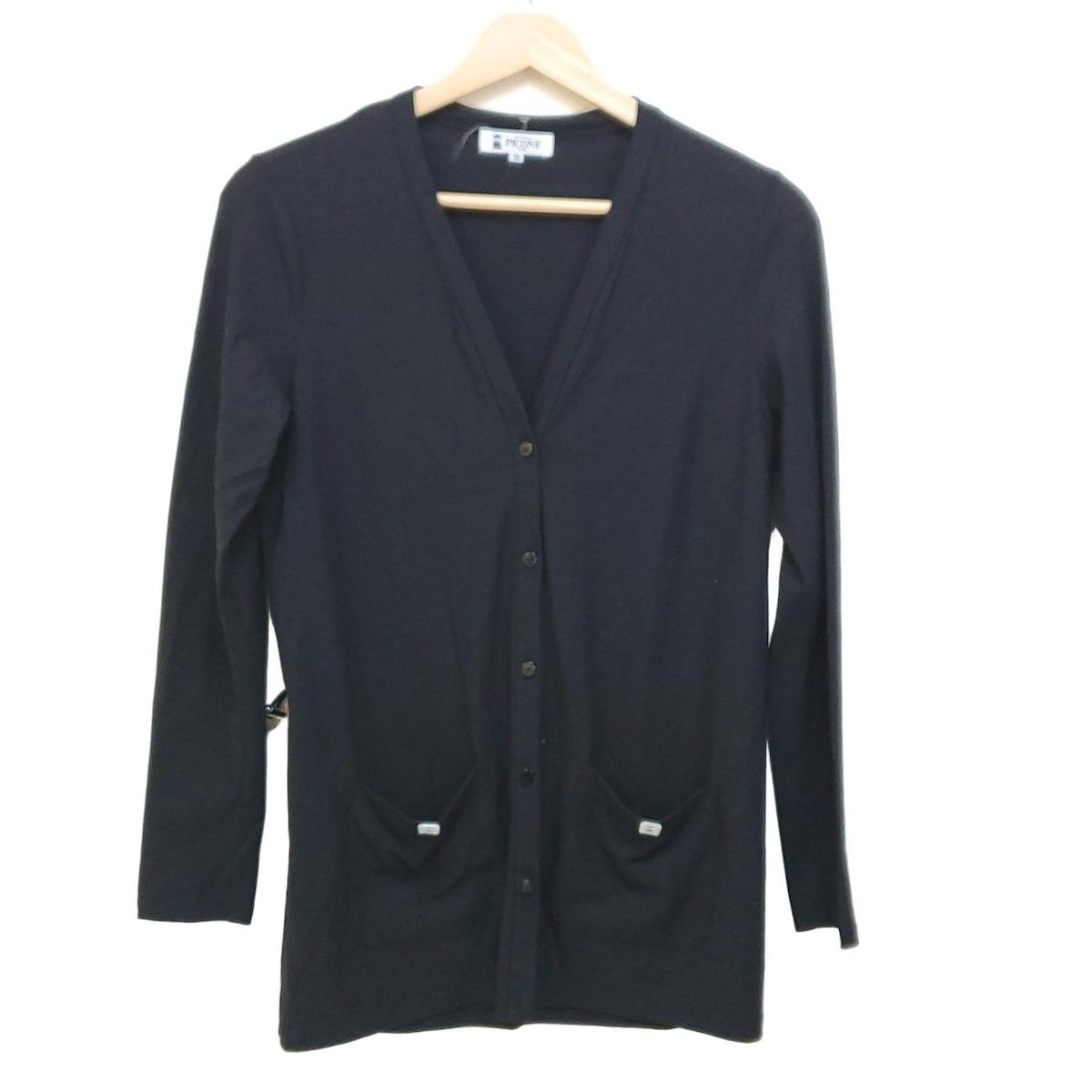 美品✨ PICONE ピッコーネ　ジャケット　カーディガン　羽織り　襟　ボーダー スタジオピッコーネ ジャケット - 30代・40代・50代・60代の婦人