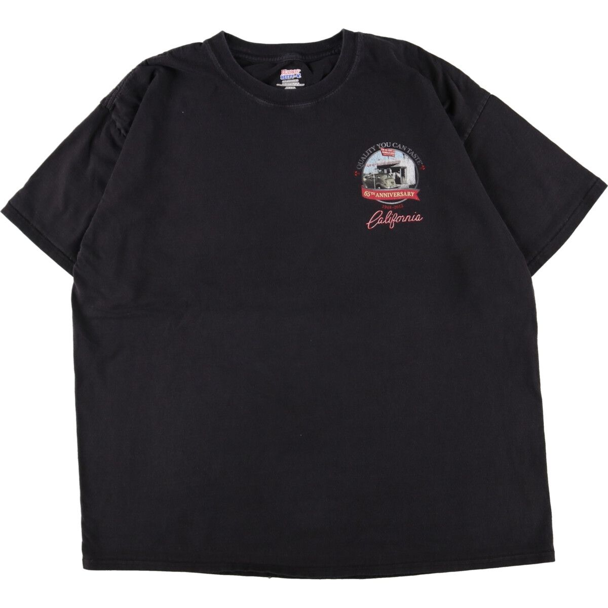 古着 イン・アンド・アウト・バーガー IN-N-OUT BURGER アドバタイジングTシャツ メンズXXL/eaa358116