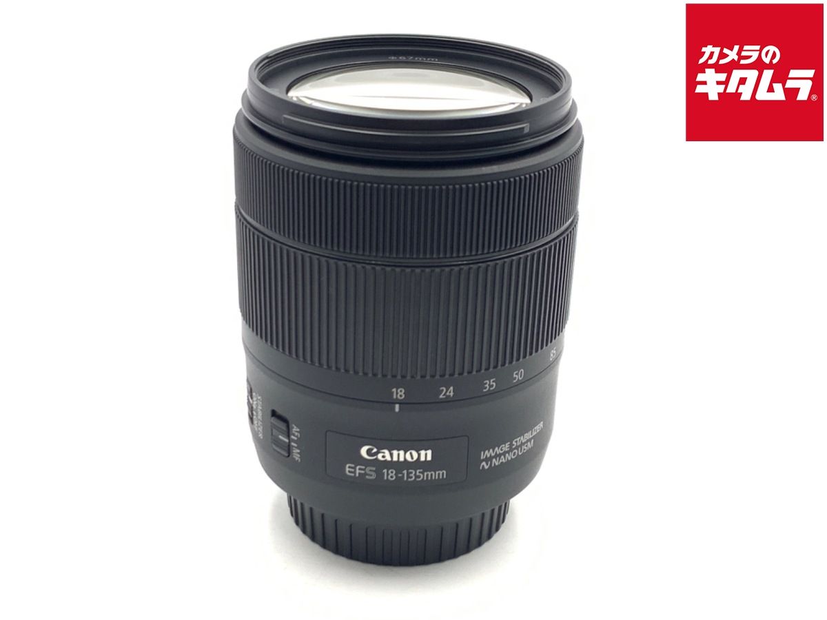 Canon - キヤノン CANON EF-S 18-135mm F3.5-5.6 IS USM 中古】 【良品】 キヤノン EF-S18-135mm F3.5-5.6 IS USM