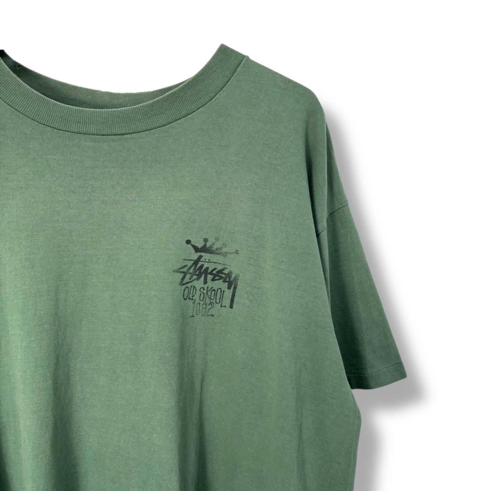 Stussy 90年代 オリーブジャケット Lサイズ 90年代 OLD STUSSY オールドステューシー スポジャケ スケート