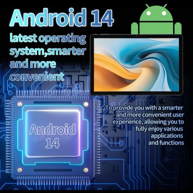 1000円以上送料無料。 redbeat 10.1インチHDタブレット - 4G デュアル対応 RAM 8GB ストレージ 128GB 前面カメラ5MP 背面カメラ8MP 6000mAhバッテリー Android 14 オクタコア 1.6GHz プロセッサ ACアダプタ別売 利便性の高い