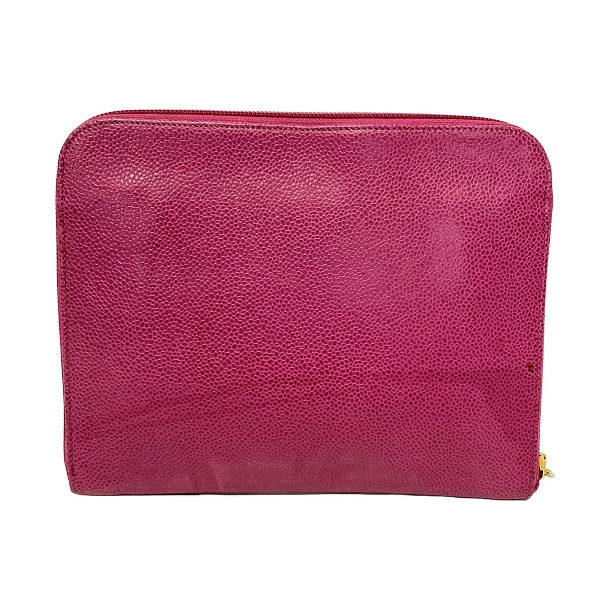 CHANEL シャネル クラッチバッグ - ピンク ココマーク ゴールド金具 DECORATOM_COM_BR