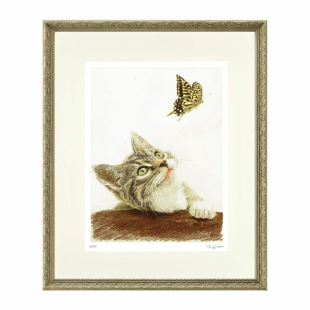 美品 ジョアン・アイザック「June Peonies」ジクレー 直筆サイン入り