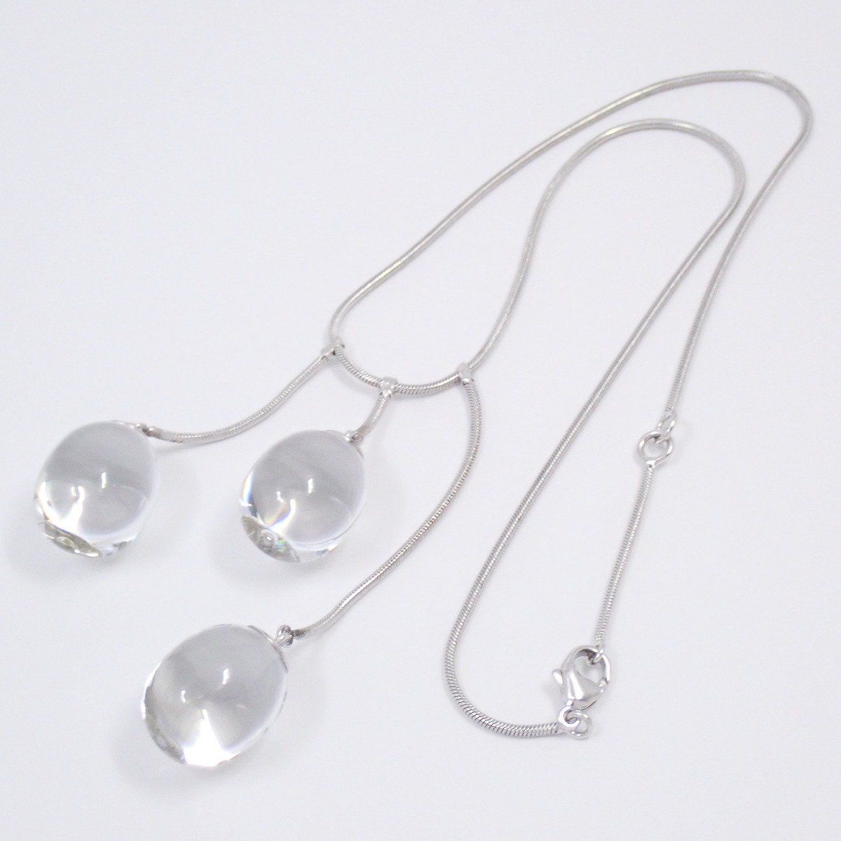 Baccarat バカラ タンタシオン スリー ドロップ ネックレス