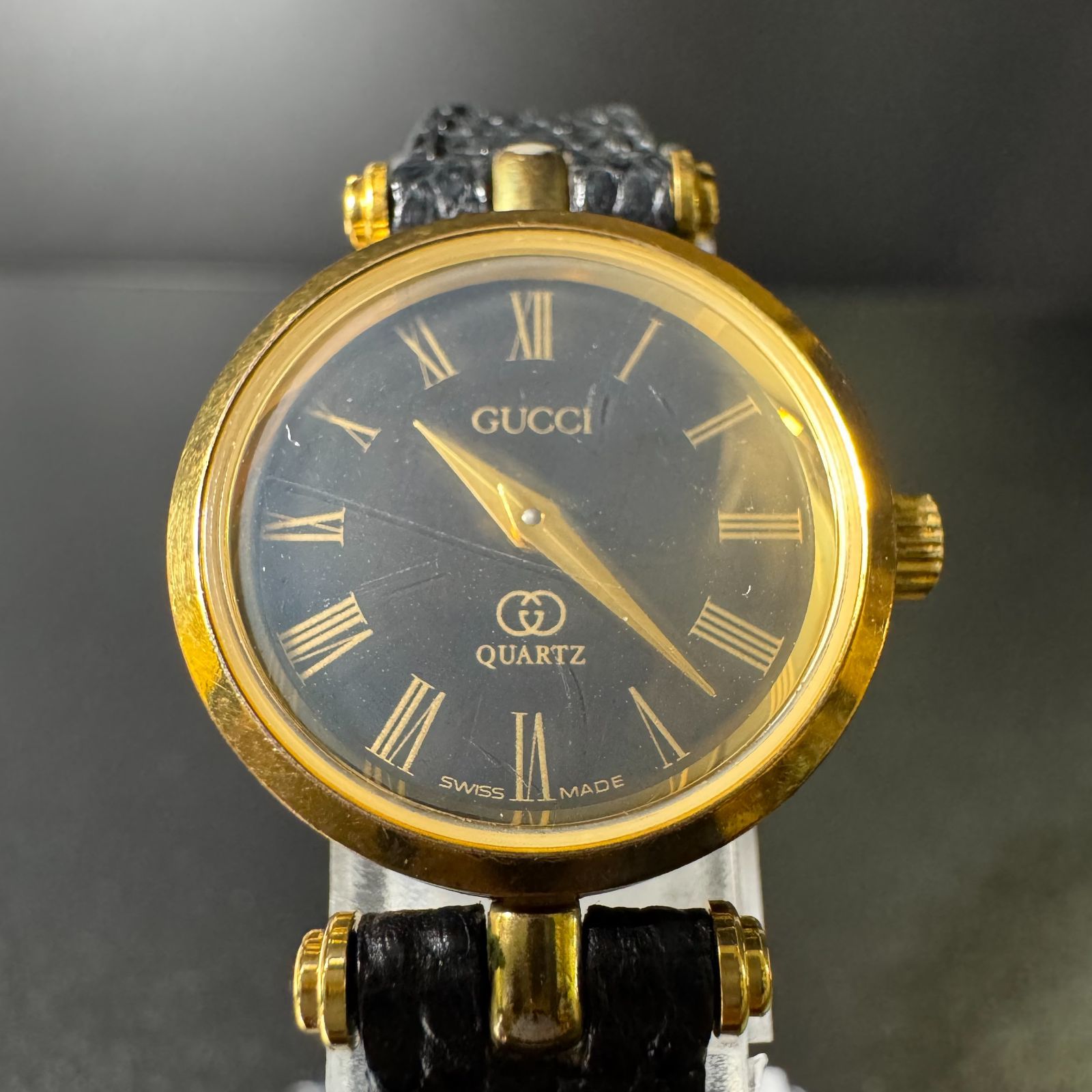 グッチ クォーツ 腕時計 QZ 稼働 B25072004