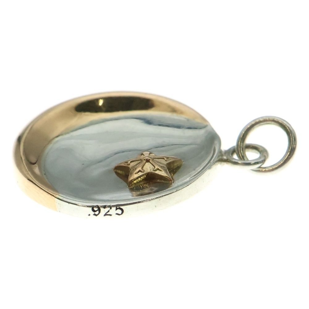  CHROME HEARTS クロムハーツ STAR CRESCENT スタークレセント シルバーゴールドコンビ ネックレストップ その他 アクセサリー