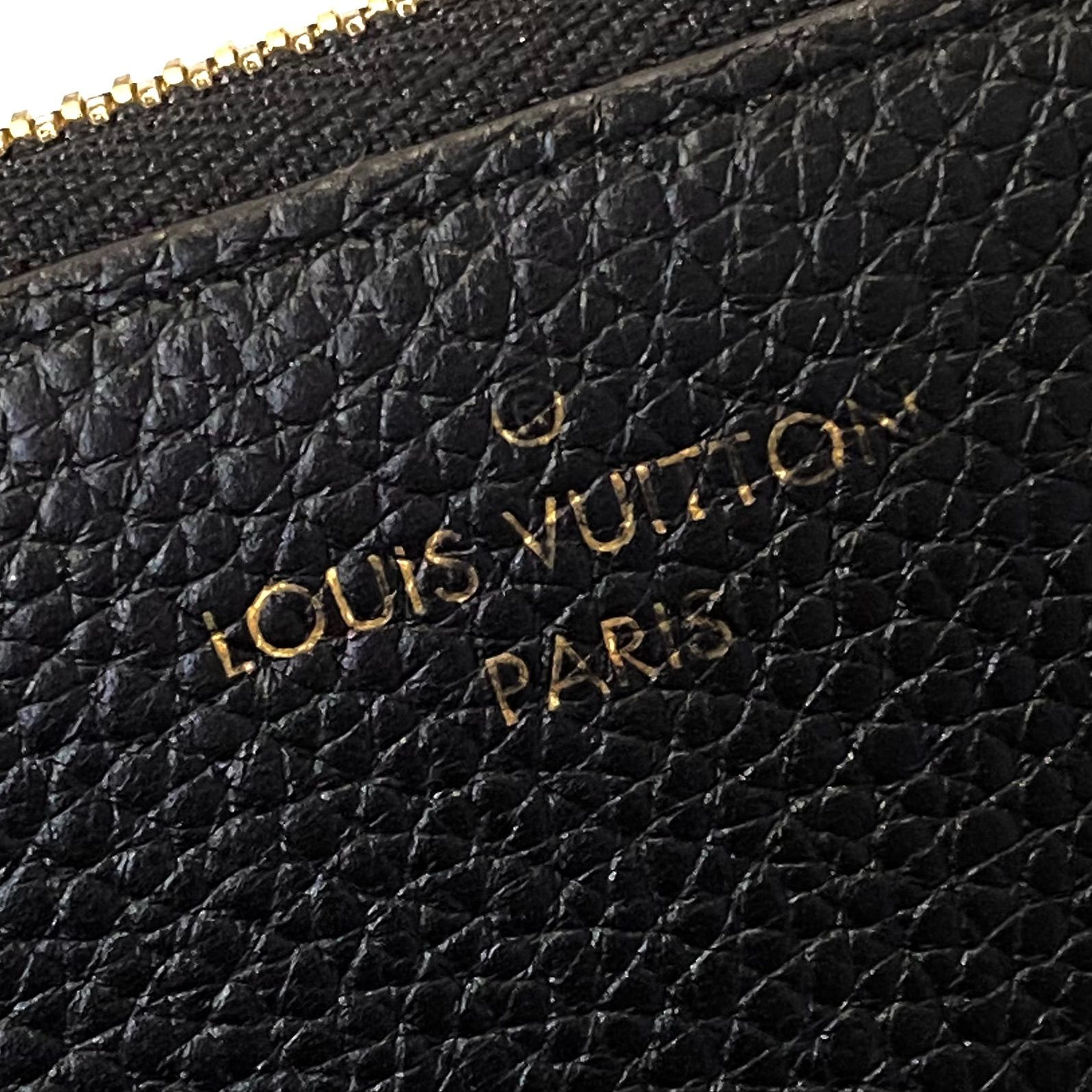 Louis vuitton】ポルトフォイユ・コメット 長財布 ノワール 黒系