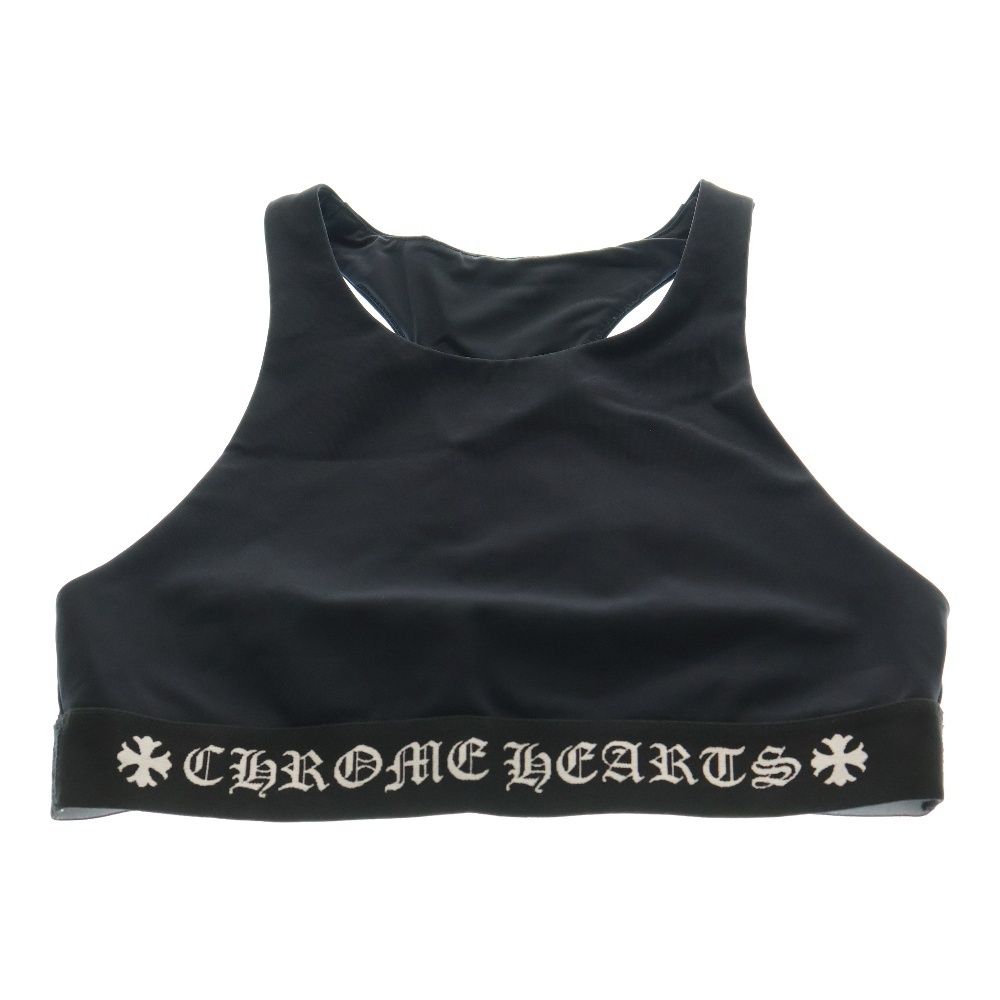 CHROME HEARTS クロムハーツ CH Logo YOGA WEAR Sports Bra Size S クロムハーツ CHロゴ ヨガウェア スポーツブラ ブラック