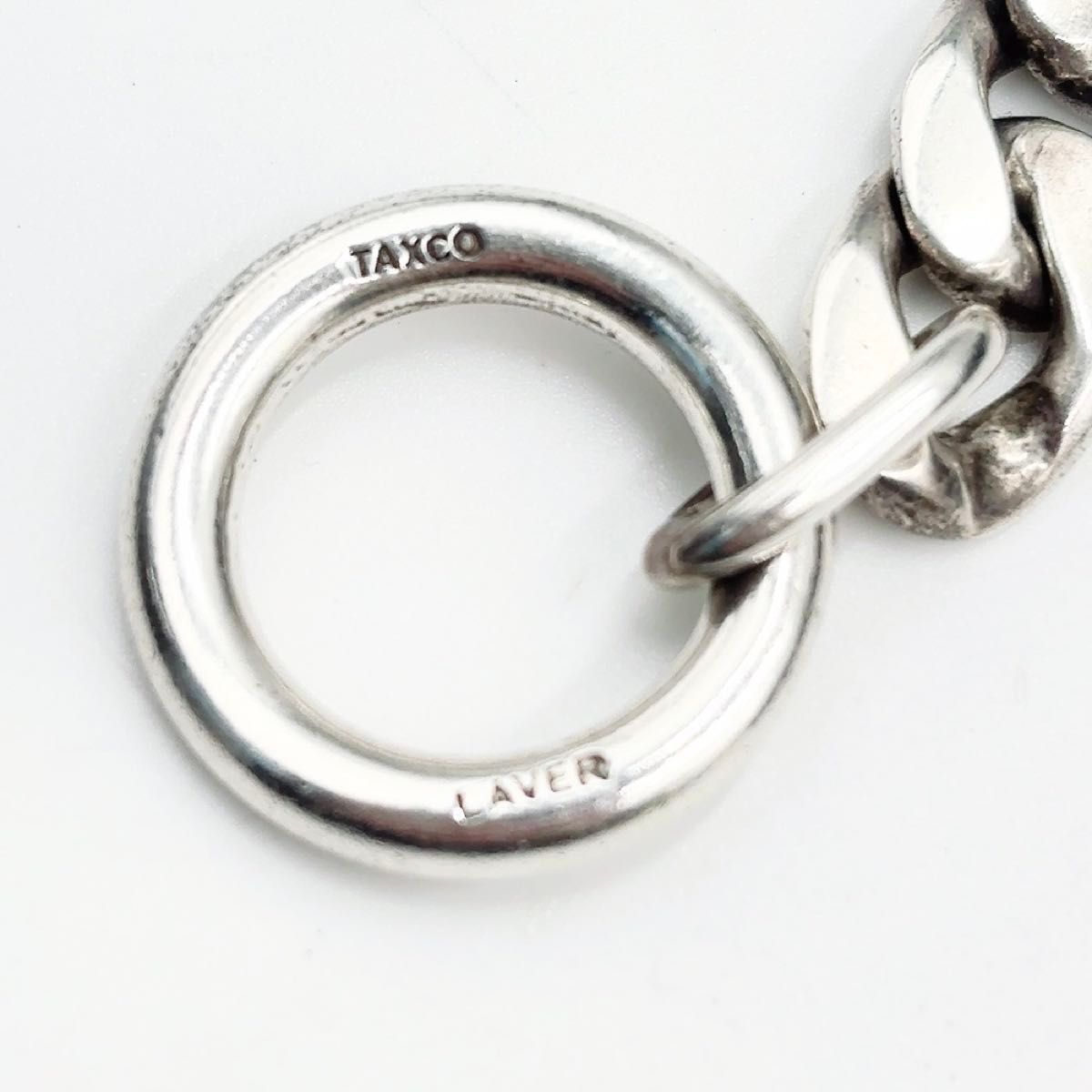 LAVER ラバー 11MM CURB CHAIN T BAR カーブチェーン ブレスレット