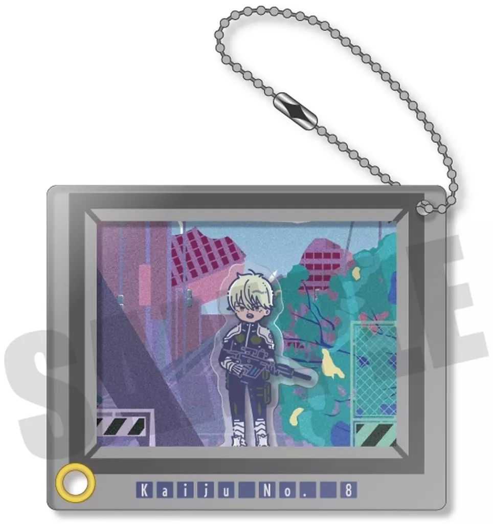 中古】キーホルダー デザインC.市川レノA れとぽぷ シャカシャカ