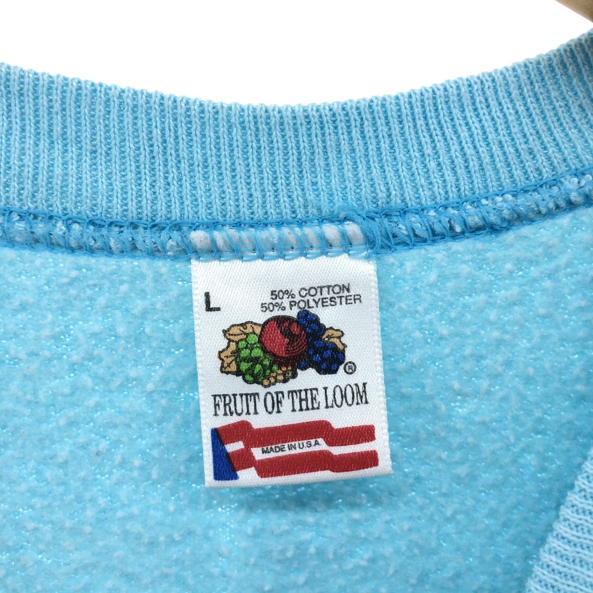 古着 90年代 フルーツオブザルーム FRUIT OF THE LOOM ネコ柄