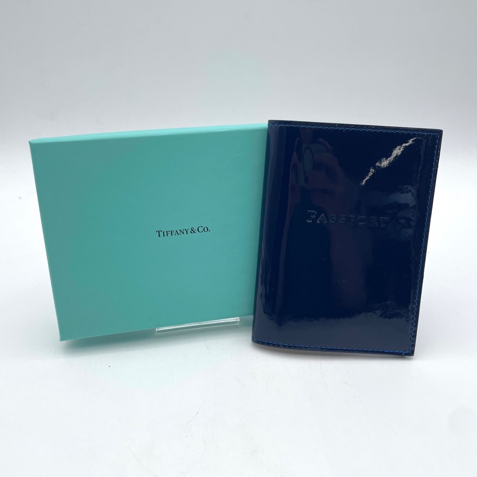 Tiffany & Co. 水色 パスポートケース 24AW新作☆Tiffany&Co