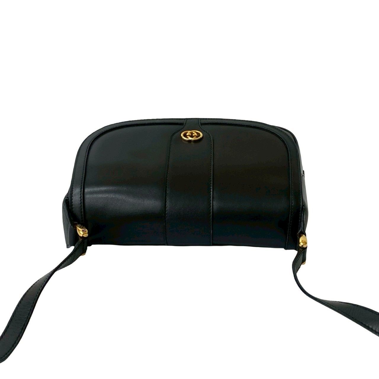 VINTAGE●GUCCI●グッチ GG ブラック ショルダーバッグ 極 美品 GUCCI グッチ オールドグッチ ヴィンテージ GG ロゴ