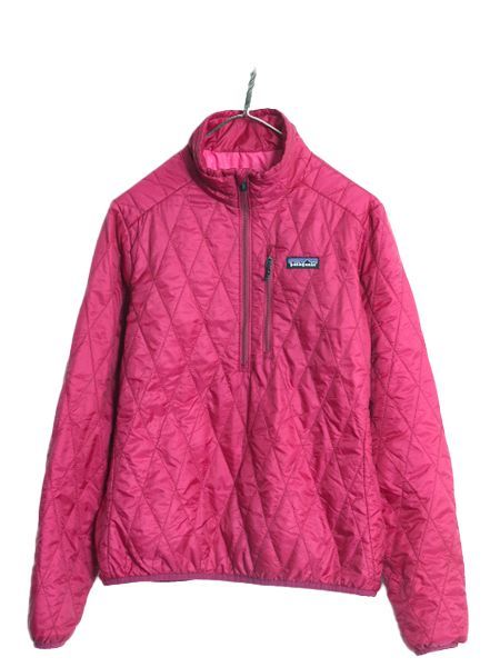 11年製 パタゴニア ナノ パフ プルオーバー レディース M / 古着 PATAGONIA ハーフジップ 中綿 ナイロン キルティング アウトドア ブルゾン お得なクーポン配布中!】 11年製 パタゴニア ナノ パフ プルオーバー