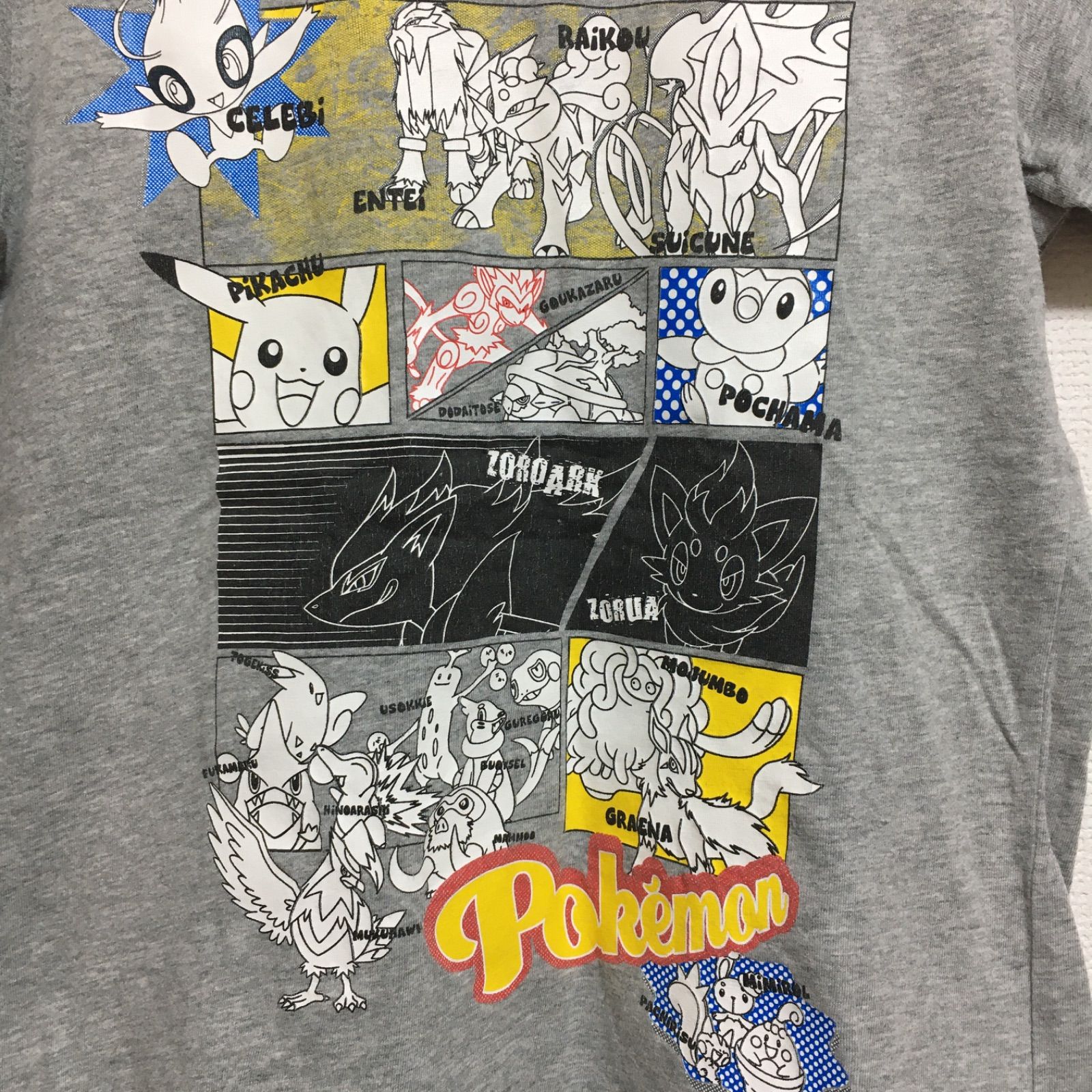 ユニクロ キッズTシャツ ポケモン 140 男の子 女の子