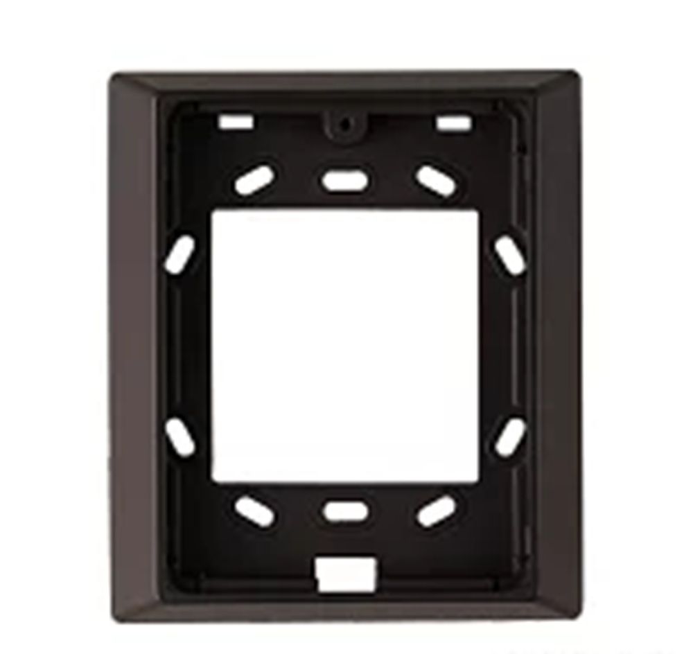 ドアホン子器取付台 1-2個用スイッチボックス対応 ブラウン 人気 5個