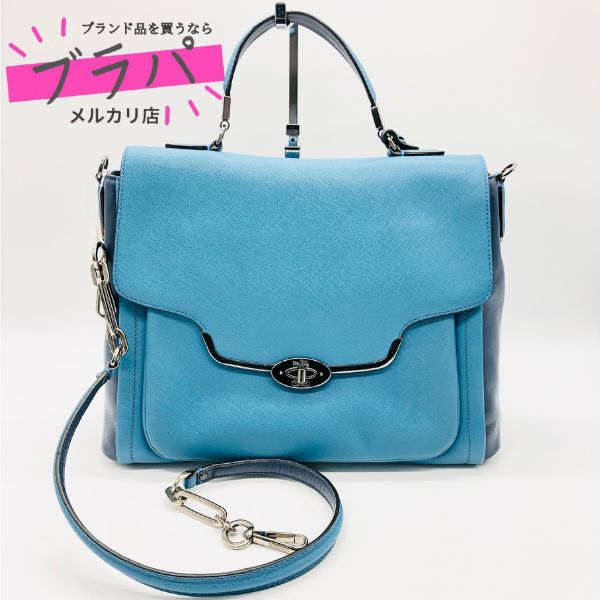 未使用品】COACH コーチ マディソン スペクテーター サフィアーノ 