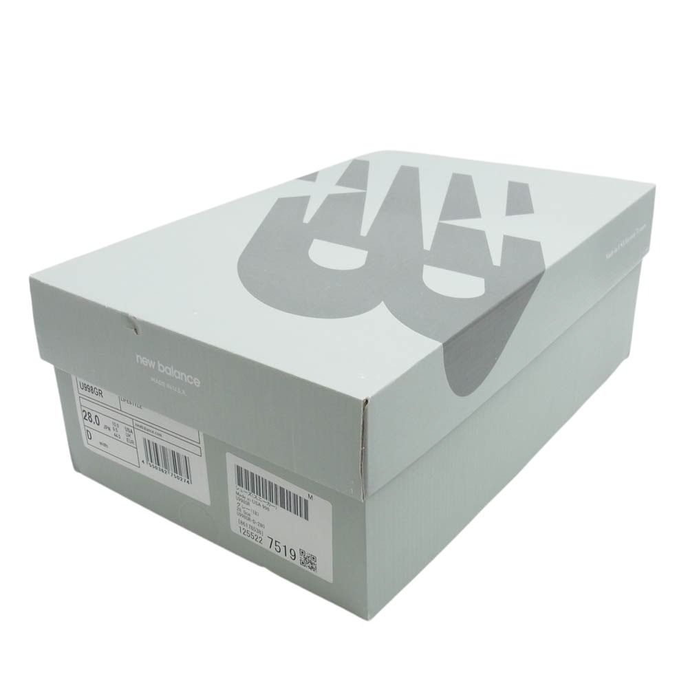NEW BALANCE ニューバランス U998GR ABZORB アブゾーブ スエード