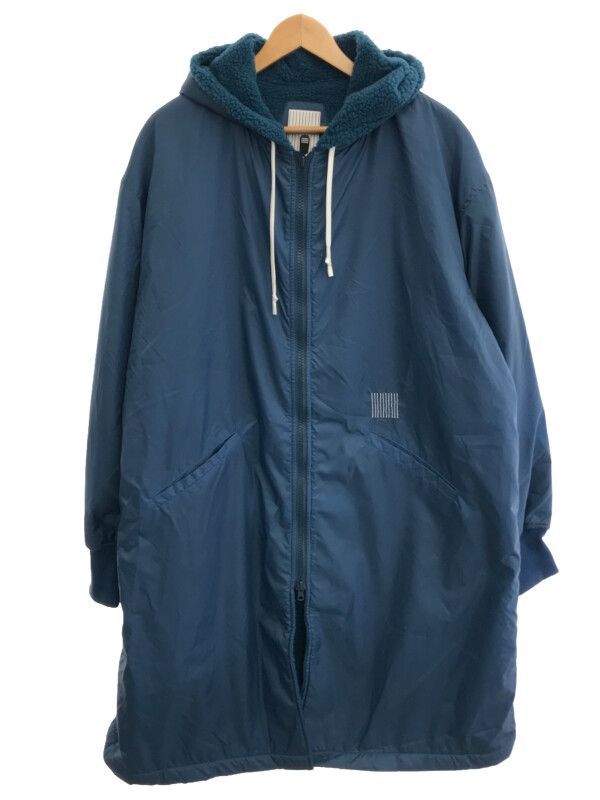 S.F.C  Stripes For Creative エスエフシー 22AW BENCH COAT ナイロンボアベンチコート ブルー L
