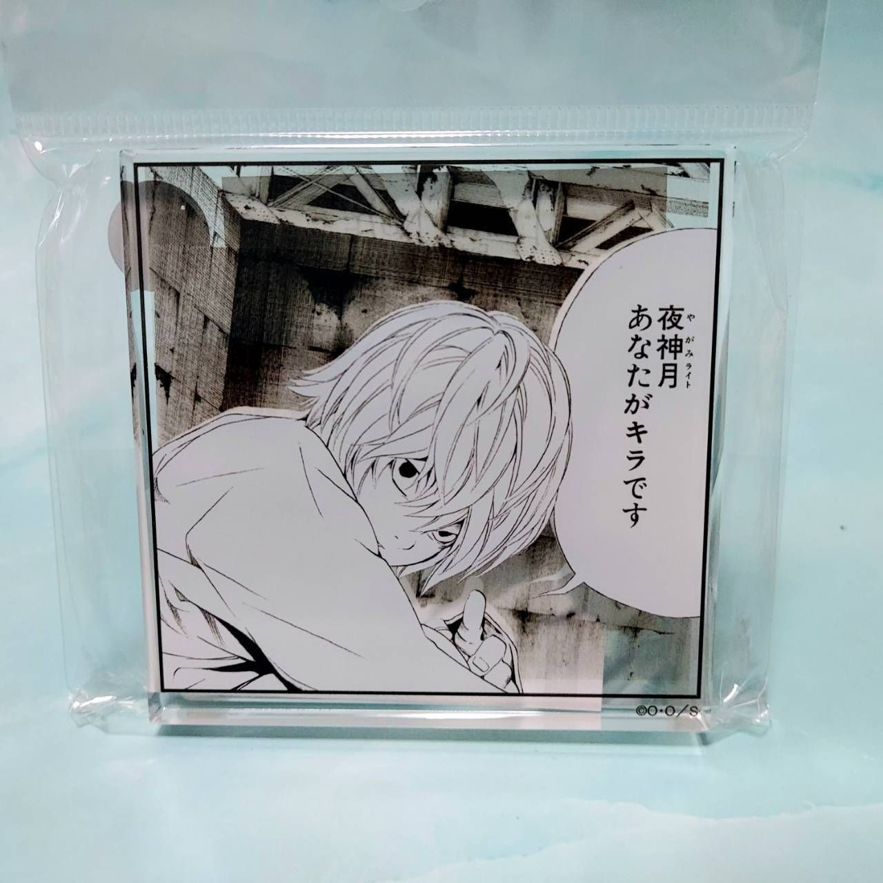 DEATH NOTE デスノート展　コマプレートスタンド　セット DEATH NOTE デスノート展 コマプレートスタンド メロ＆マット
