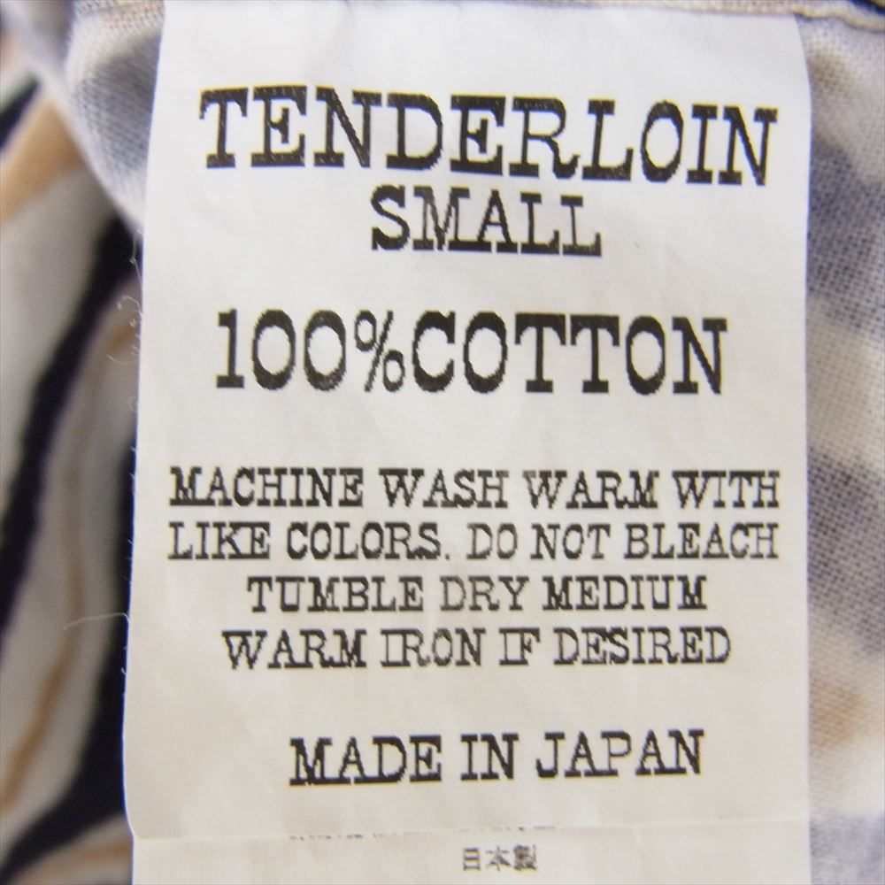 TENDERLOIN テンダーロイン T-PRINT FLANNEL SHT A ZEBRA