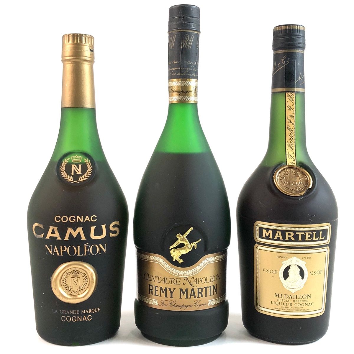 酒 3本 REMY MARTIN CAMUS Hennessy コニャック