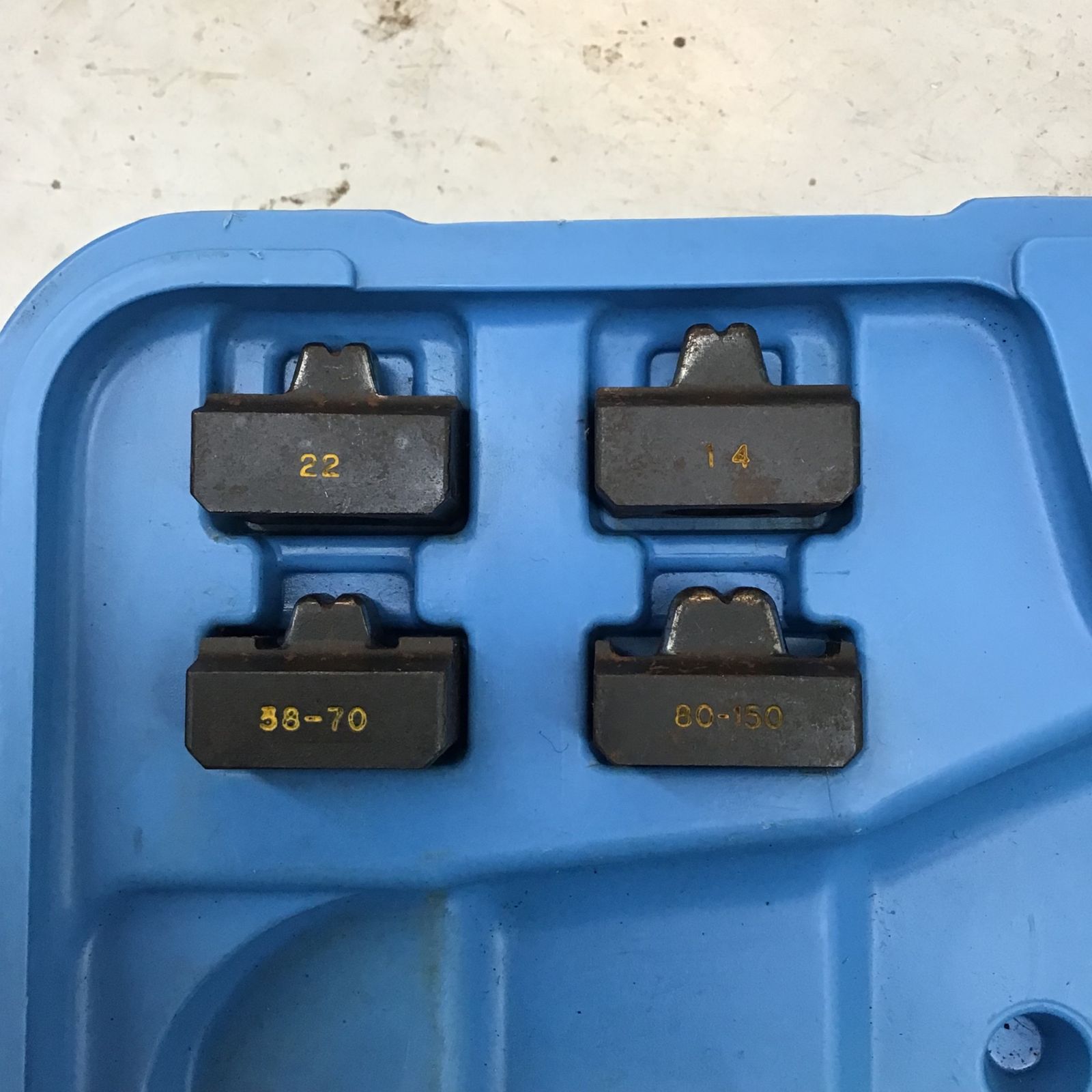 IZUMI 手動油圧式圧着工具 9H-2 現状品】 泉精器/IZUMI 手動油圧式圧着