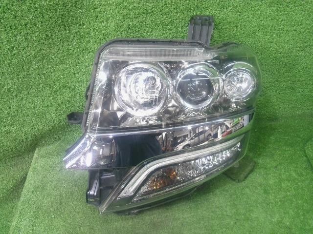 Ｎ－ＢＯＸ エヌボックス DBA-JF1 JF2 左 ヘッドランプ ヘッドライト ASSY カスタムG ターボ S07AT NH624P 33151-TY0-J61