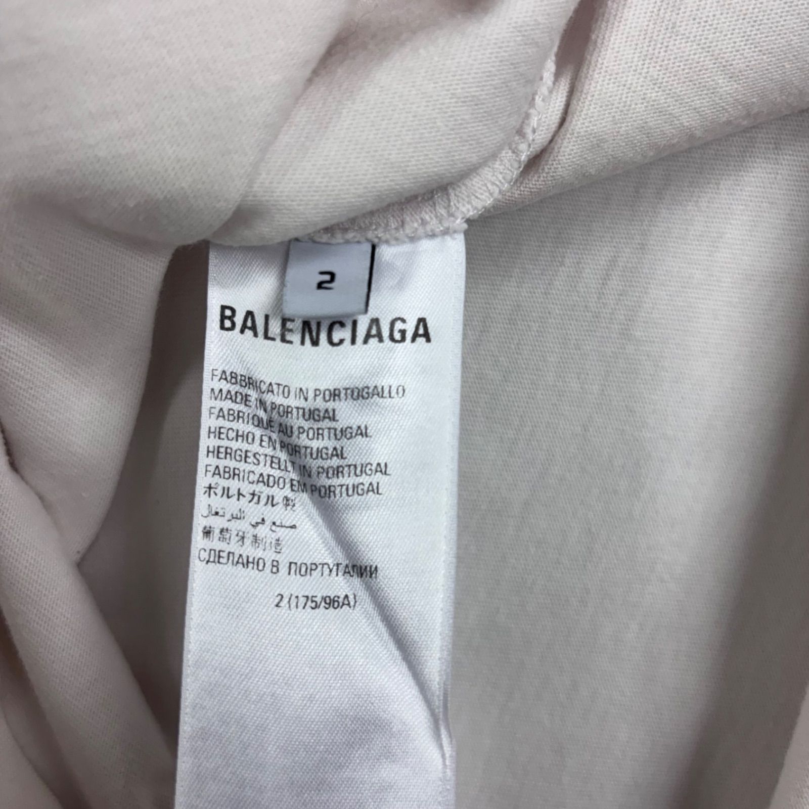 BALENCIAGA バレンシアガ ロゴプリントオーバーサイズTシャツ 694576
