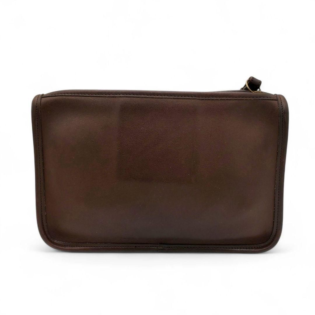 COACH Vintage Leather Clutch Bag USA オールドコーチ クラッチバッグ