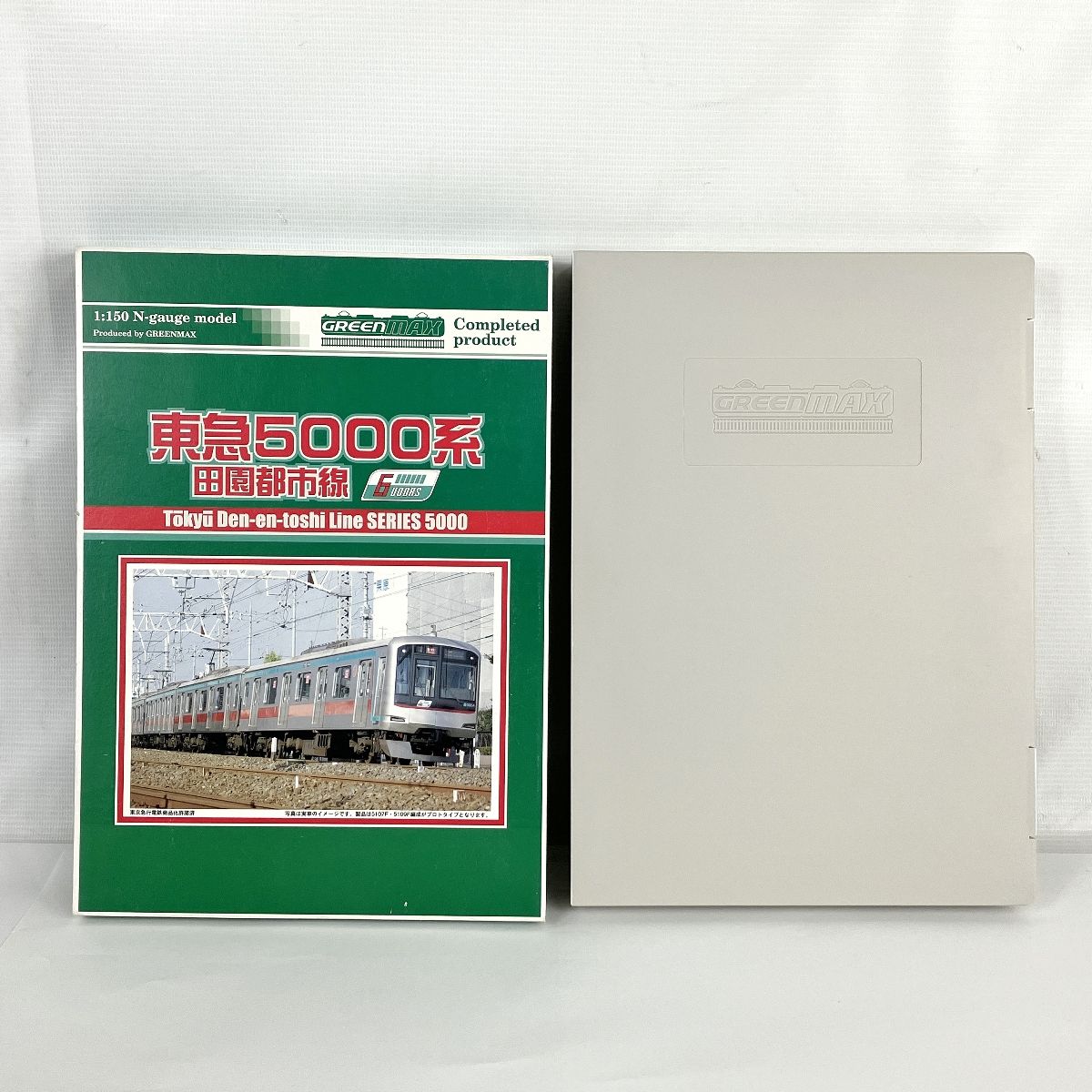GREENMAX 4087 東急5000系 田園都市線6輛編成セット 鉄道模型 中古