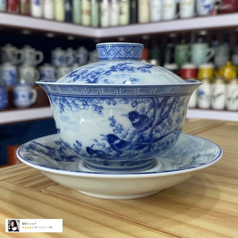 中国茶器 景徳鎮 青花釉里紅竜紋三才蓋碗 茶杯 新品未使用 Amazon.co.jp: 中国 景徳鎮 ティーカップ セット 茶器 青花玲龍