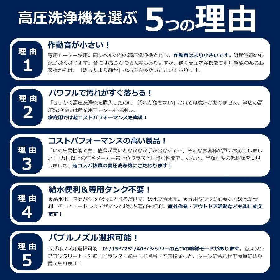 高圧洗浄機 コードレス 水圧洗浄機 充電式 自吸タイプ 高圧 洗浄機