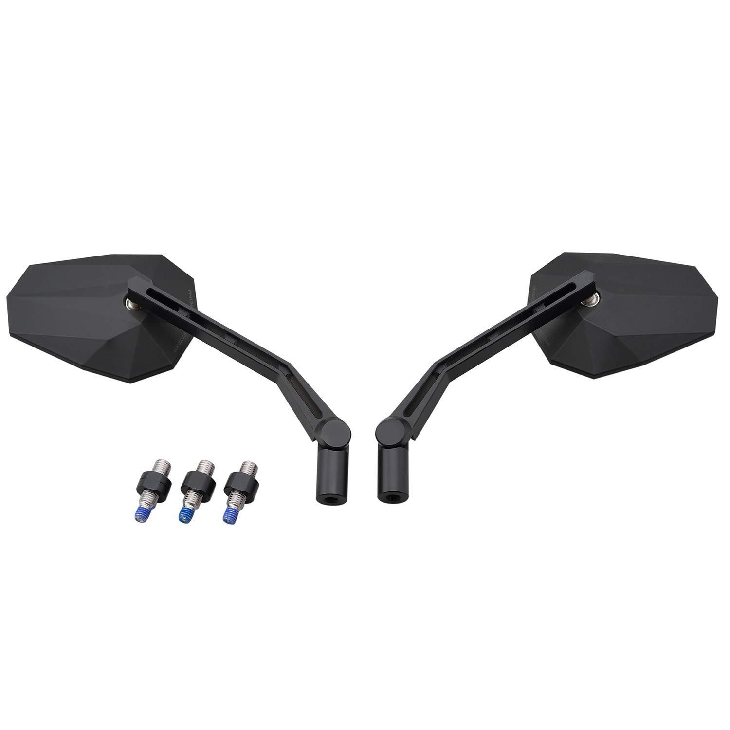 【新品・5営業日で発送】デイトナ 【必ず購入前に仕様をご確認下さい】ロッドミラー STEALTE-X1 ブラック (15605)