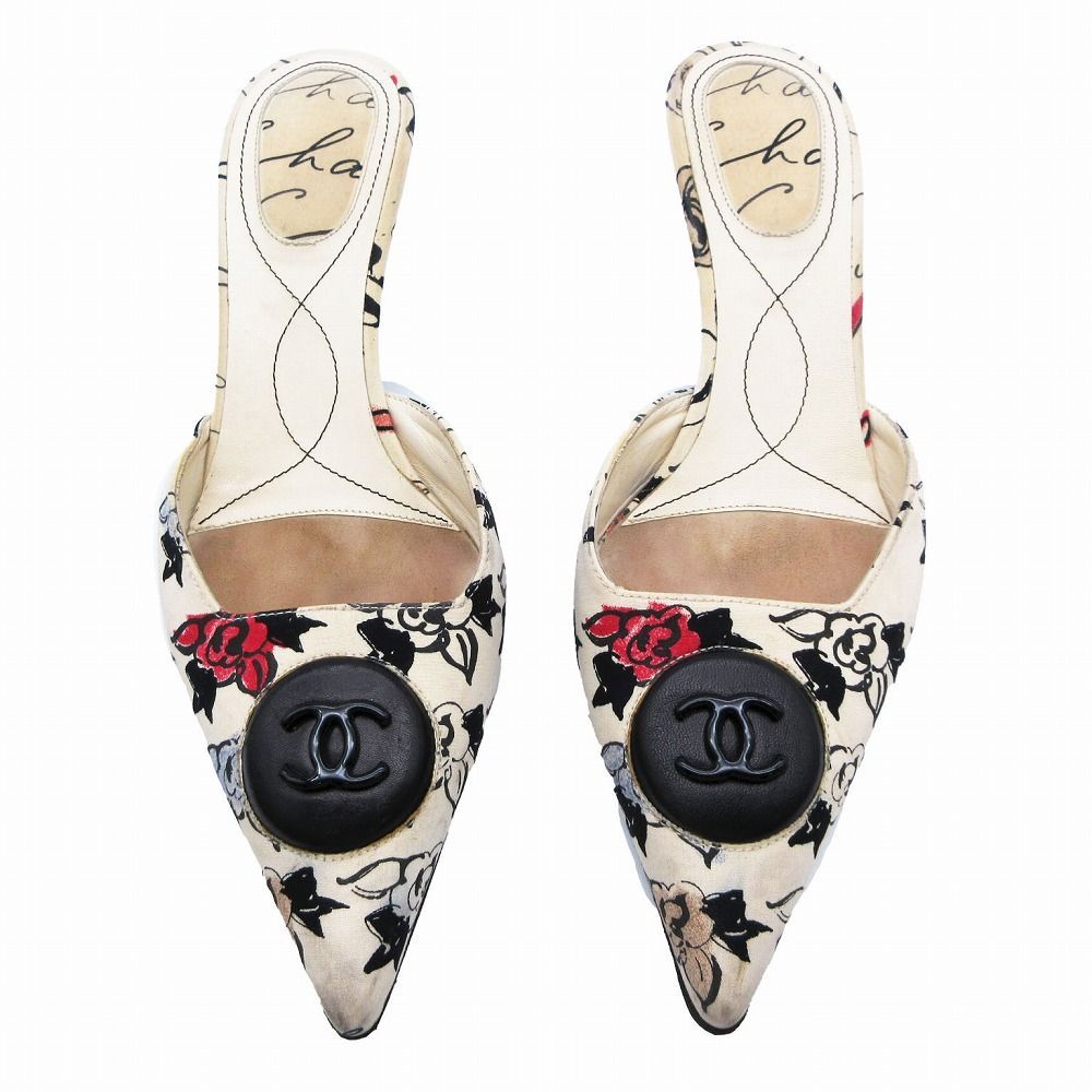 CHANEL シャネル ココマーク サンダル ミュール 36 楽天市場】CHANEL シャネル サンダル ミュール レディース36