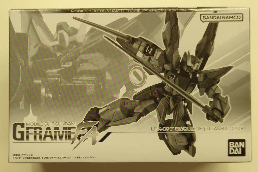 バンダイナムコ G FRAME FA SDガンダム GGENERATION シスクード ティターンズカラー