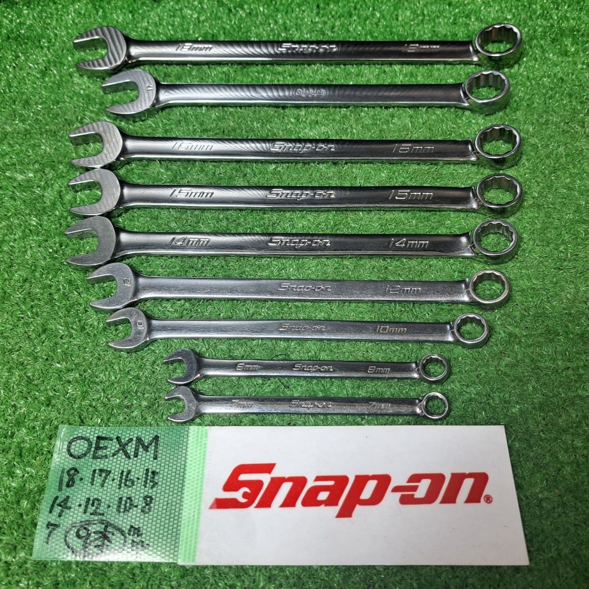 Snap-on ラチェットコンビネーションレンチセット SOXRRM710A スナップ