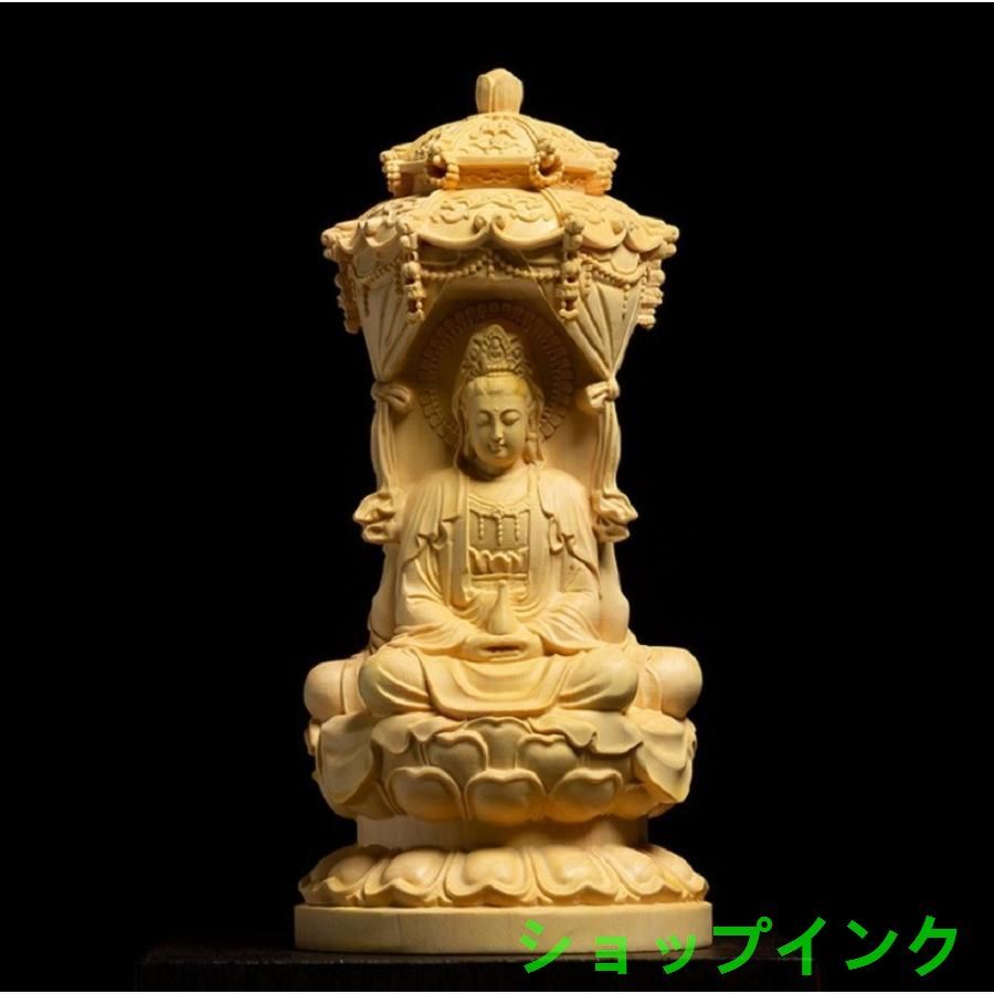 仏像】三面観音像 購入 仏像 三面観音 仏堂供養観音三聖仏像 鎮宅 辟邪