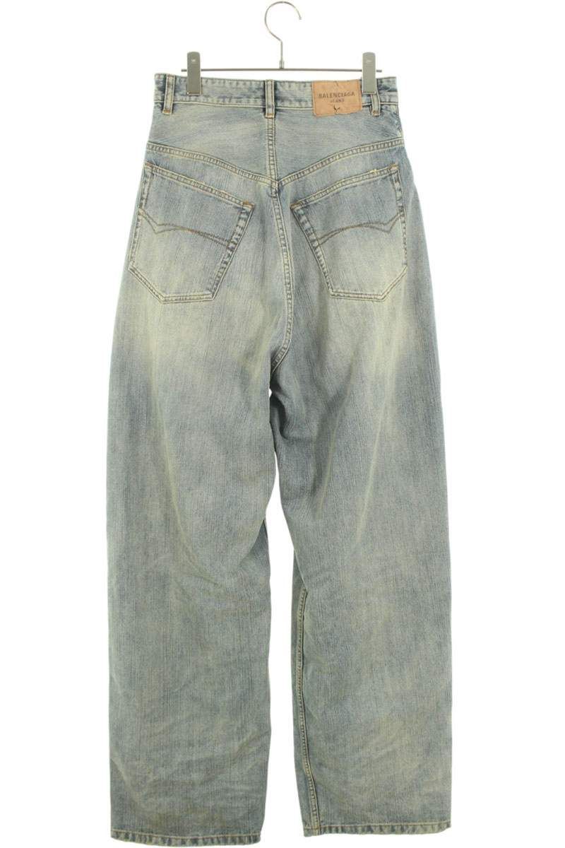 バレンシアガ 704282 TNW65 Pull-up ウォッシュド加工ワイド バレンシアガ 704282 TNW65 Pull-up ウォッシュド加工ワイド